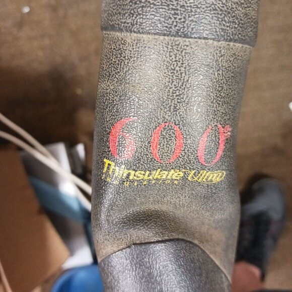 Cabelas Dry Plus Chest Waders Camo Size 13T Realtree Max-5 600 Thinsulate Ultra - Picture 11 of 16